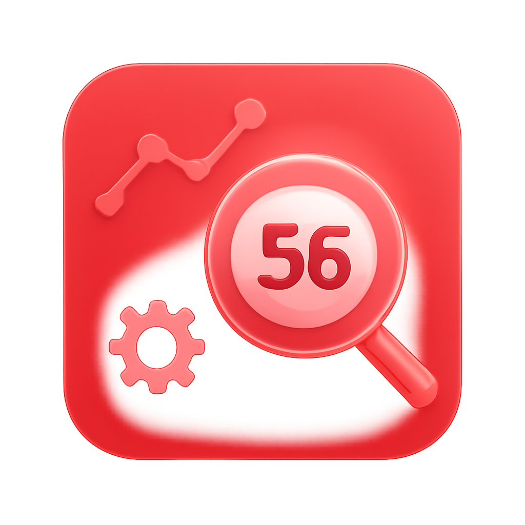 A badge icon depicting the reliability of 56 Lottery, emphasizing safety and support.