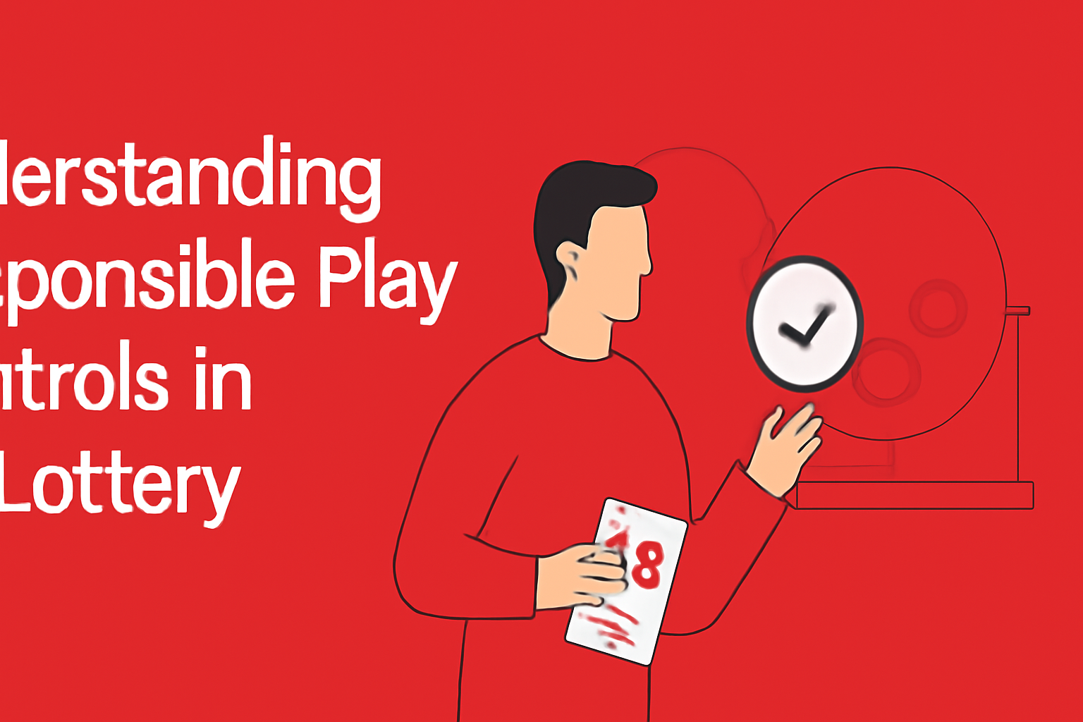 An informational scene highlighting the reliability of 56 Lottery with a focus on user safety and support.