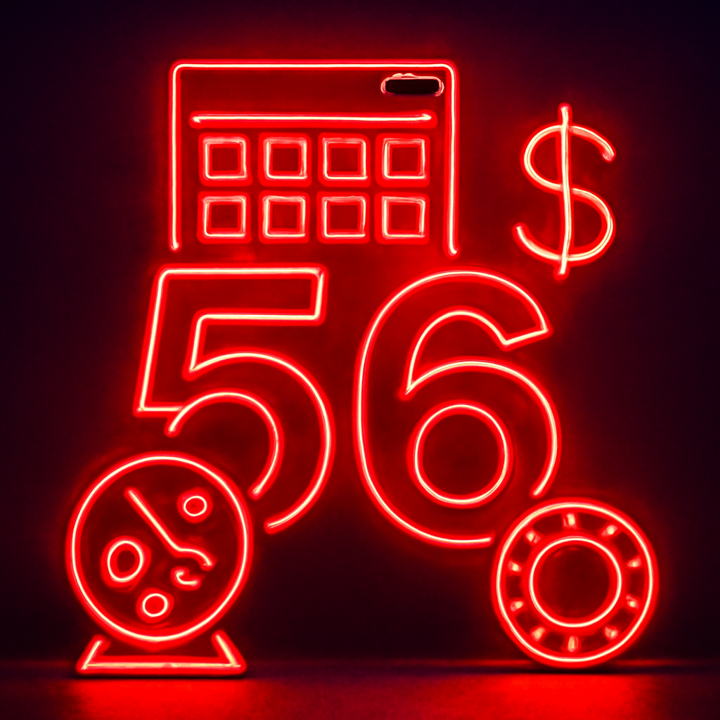 Icon representing account security for 56 Lottery.