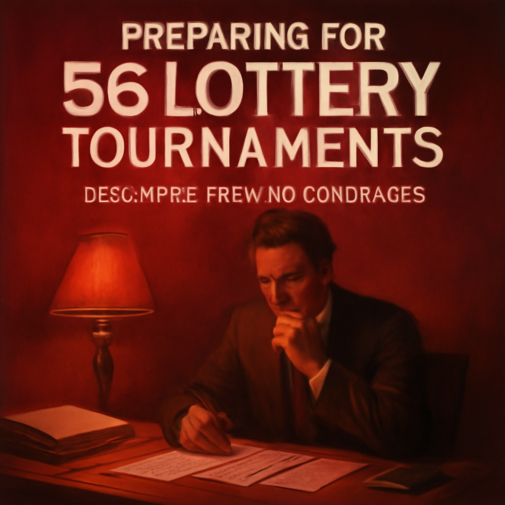 Diagram illustrating features of the 56 Lottery website.