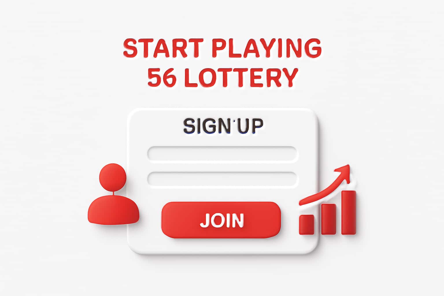 Start Playing 56 Lottery - Sign Up Interface